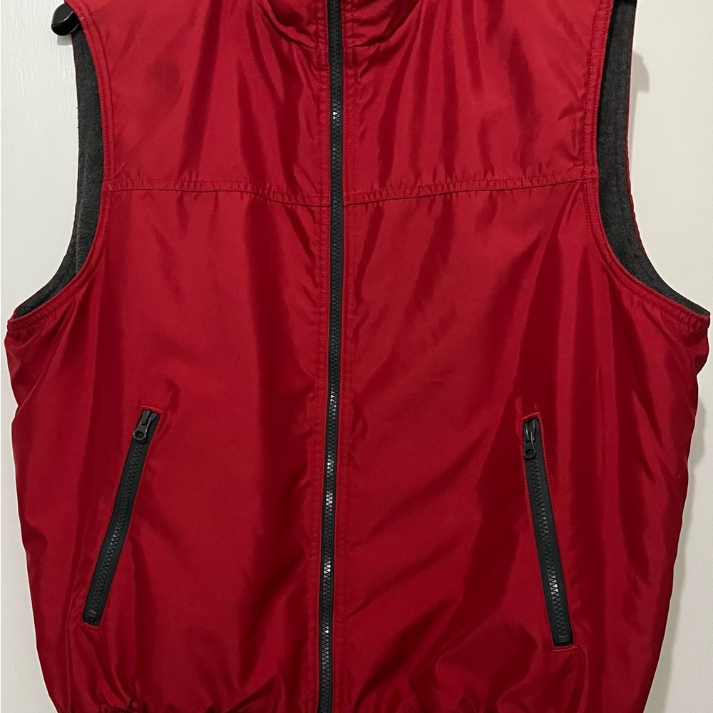 EUC Chap’s Red Men's Sleeveless Vest Jacket - XL